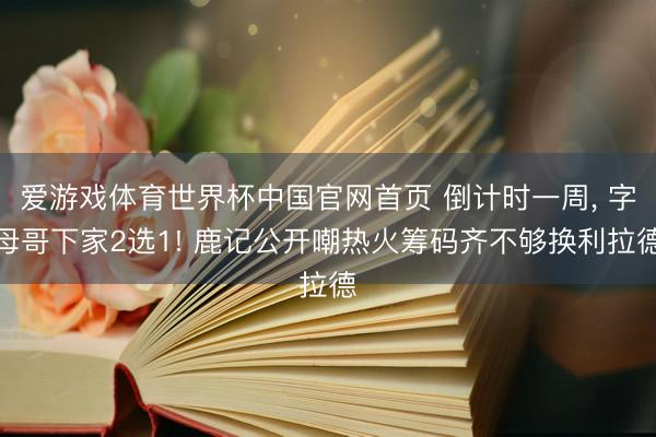 爱游戏体育世界杯中国官网首页 倒计时一周, 字母哥下家2选1! 鹿记公开嘲热火筹码齐不够换利拉德